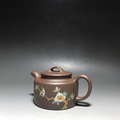 vintage chinese yixing purple clay teapot zisha ceremony teaware collection rare
