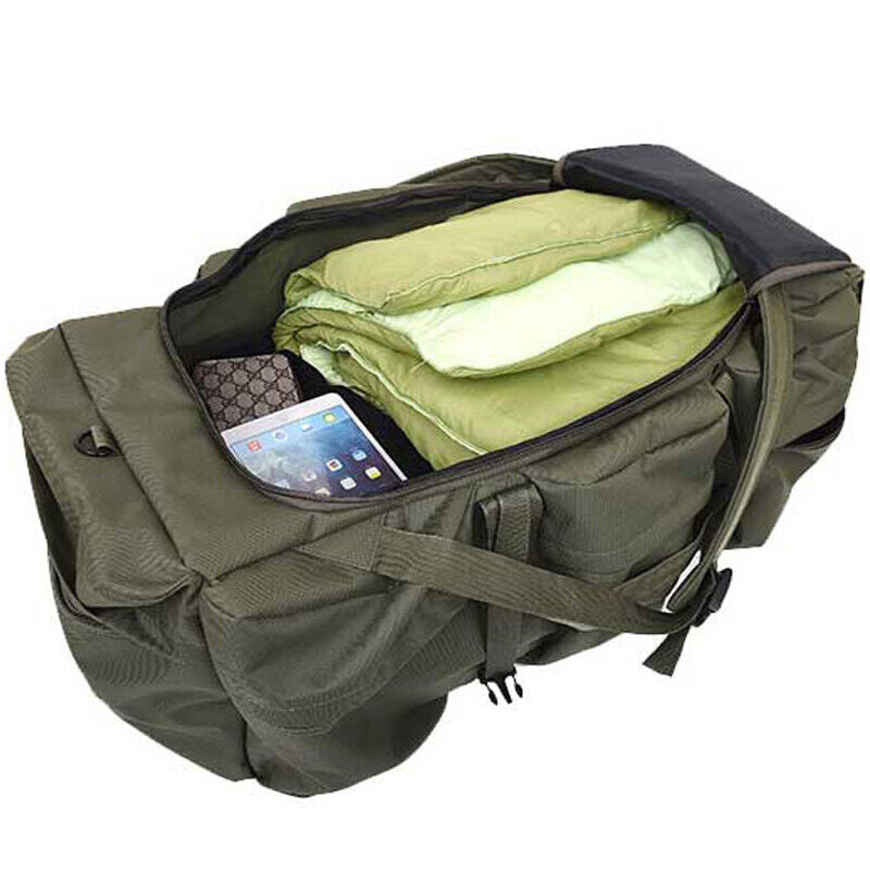 90L Men's Military Tactical Backpack Oxford Hiking Camping Backpacks Travel Bag