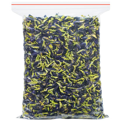 Butterfly Pea Flower Dried Blue Tea Pure 100% Natural Herbal Blue Drink