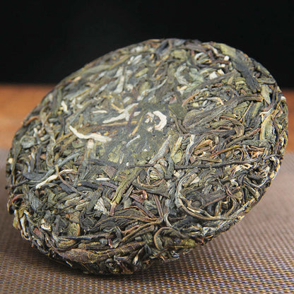100g Yiwu Raw Pu'er Tea Small Cake Yunnan Pu-erh Shengcha Organic Old Puerh Tea
