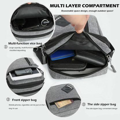 Men's Bag Crossbody Shoulder Bags Men Pack For Work Business Oxford Packs