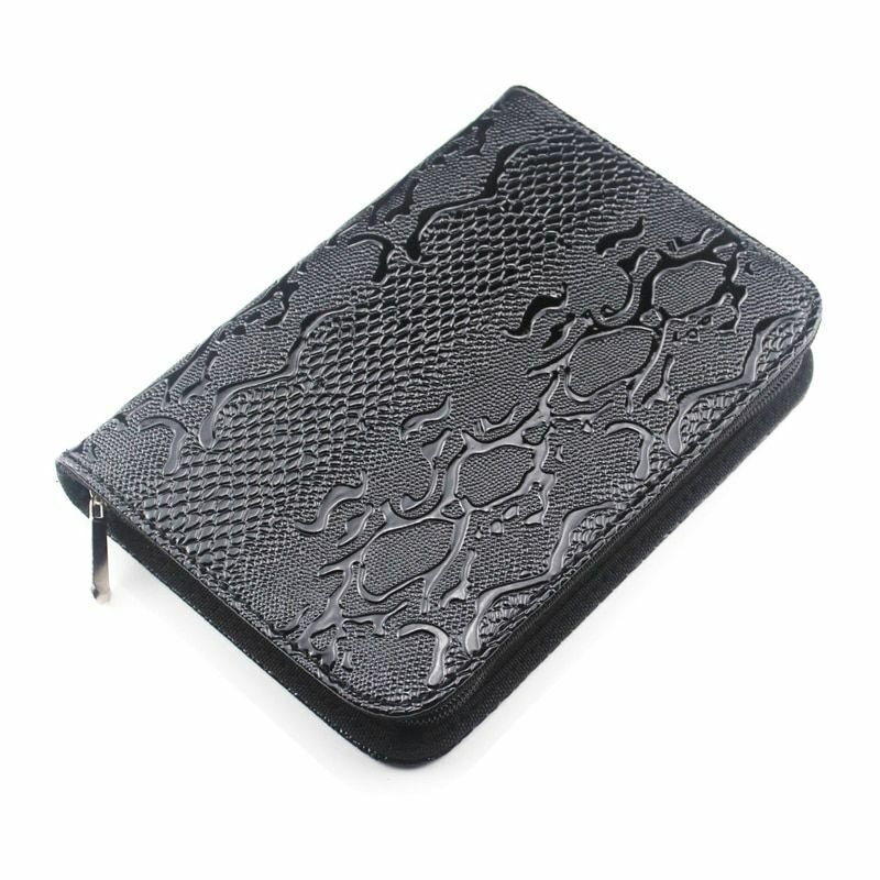 Hair Scissors Shears Case Salon Holster Hairdresser Accessories Bag Leather 25cm