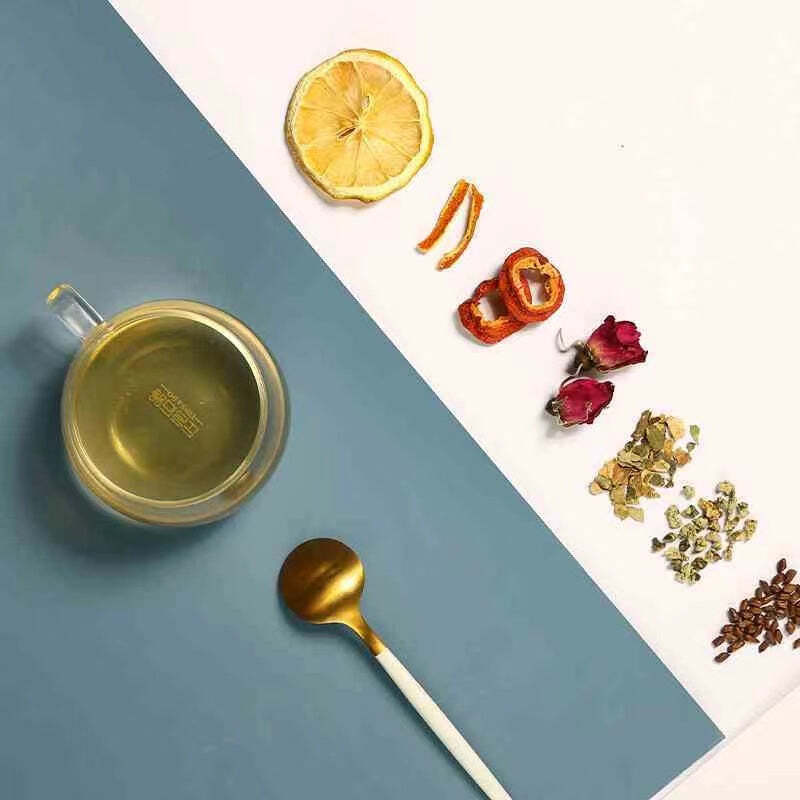 100g Wax Gourd Lotus Leaf Tea Chinese Herbal Tea Small Can Package Slimming Tea