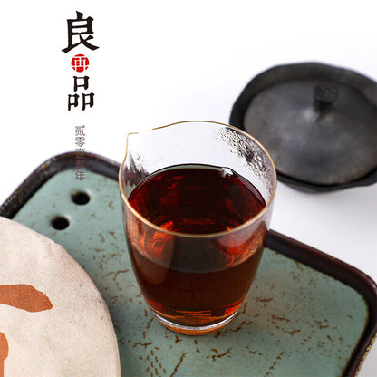 Liang Zai Pin 2013 Yunnan Famous Mountain Ancient Tree Haiwan Puer Tea Ripe 400g