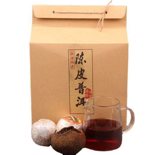 Yunnan Tangerine Peel Pu-erh Tea Loose Leaf Pu'er 800g Black Tea Healthy Drink