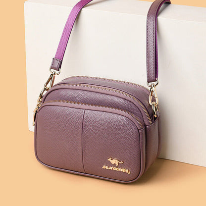 Small Bags Women Messenger Bags Leather Female Shoulder Bag Leather Handbags