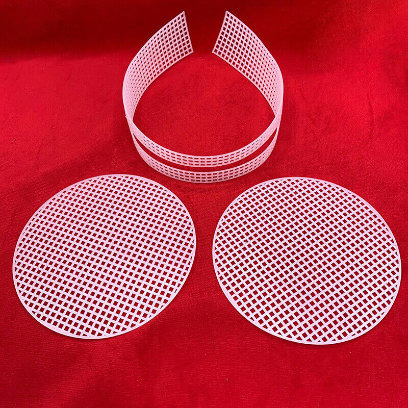 Knitting Weaving Plastic Mesh Sheet DIY Sewing Woven Bag Accessories Purse Makin