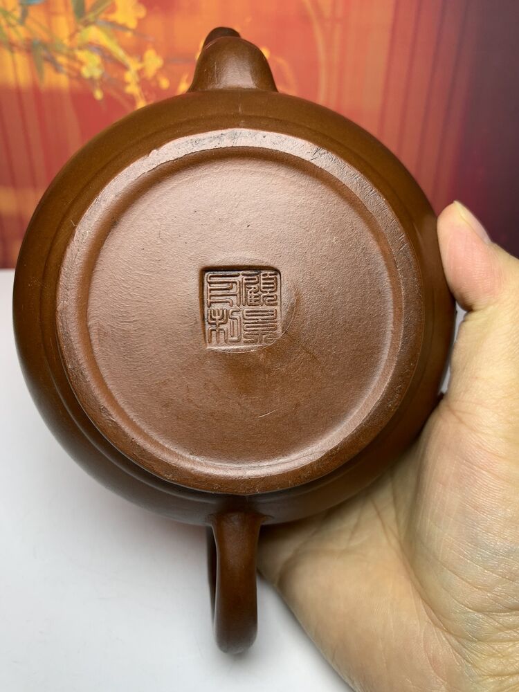 Chinese Yixing Purple Clay Teapot Zisha Ceremony Painted Nice Teaware Collection