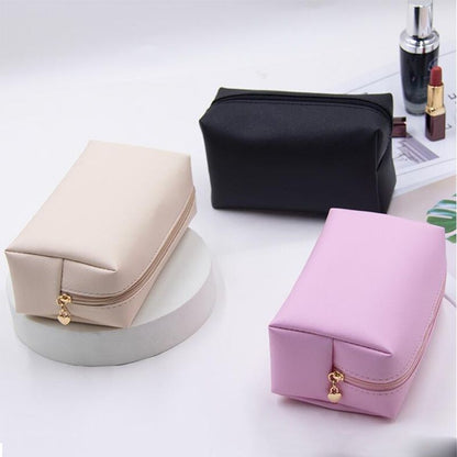 Travel Makeup Bags Synthetic Leather Make Up Pouch Wash Toiletry Organizer Bags