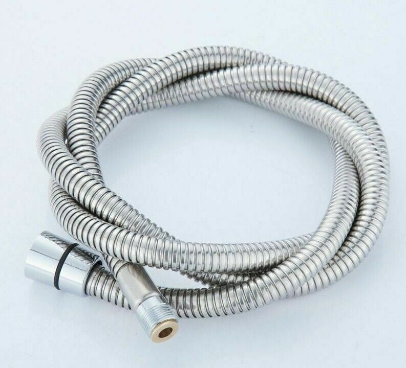 Stainless Steel Chrome Surface Pull Out Shower Pipes Kitchen Drain Faucets Hose