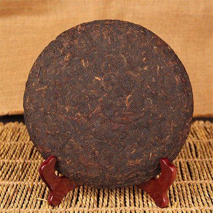 357g Yunnan Chinese Pu-erh Tea Cake Ripened Pu'er Tea Health Green Food Puer Tea