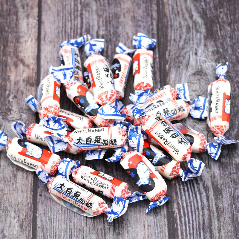 500g Chinese WHITE RABBIT Milk Candy Dabaitu Snack Food