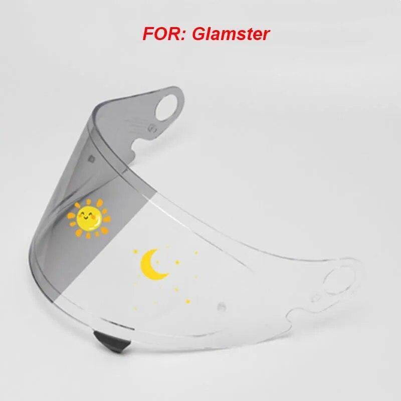Photochromic Visor for Shoei Glamster Cpb-1v Retro Helmet Visor Lens Capacete De