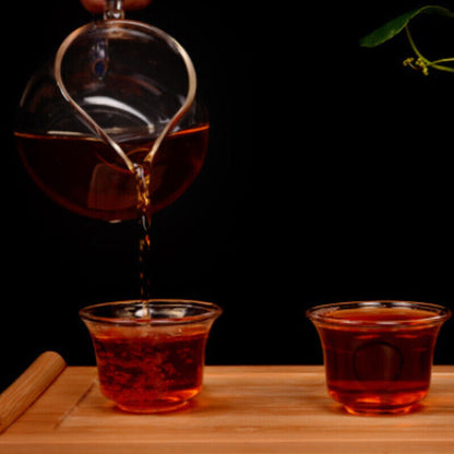 Puerh Tea Jujube Scented Brick Tea Pu-erh Ripe Tea 200g Quality Yunnan Menghai