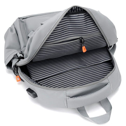 Black Backpack Men Women Laptop Bag Sport Travel Bagpacks Student Schoolbag