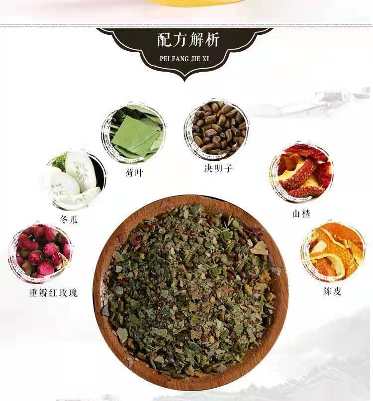 40 Pcs Herbal Teabags Includes Rose Winter Melon Lotus Leaf Tea Slimming Tea Bag