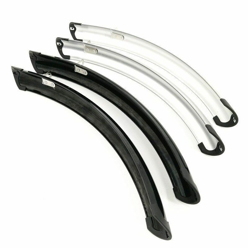 Bicycle Front Rear Fender 700C Road Bike Retro Fixed Gear Parts Aluminum Plastic