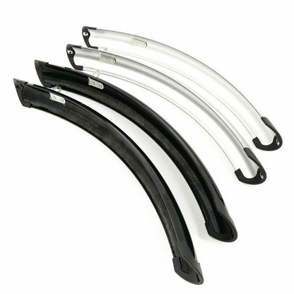 Bicycle Front Rear Fender 700C Road Bike Retro Fixed Gear Parts Aluminum Plastic