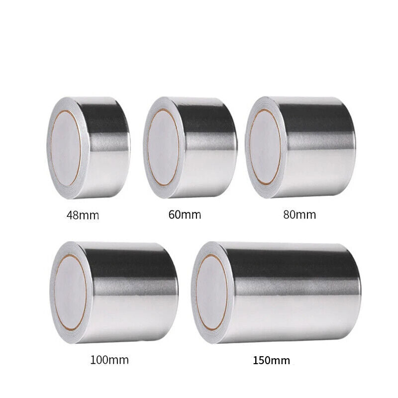 Foil Adhesive Tape 10M Thermal Resistant High Temperature Resistant Duct Sealing