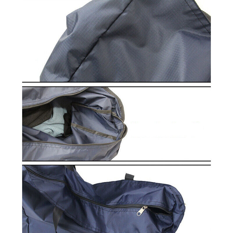 Large Luggage Bag Reusable Oxford Cloth Storage Bag Zipped Strong Shopping Bags