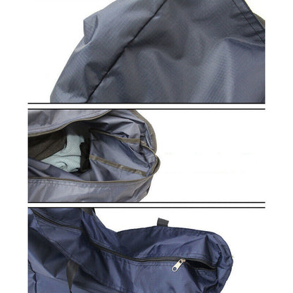 Large Luggage Bag Reusable Oxford Cloth Storage Bag Zipped Strong Shopping Bags