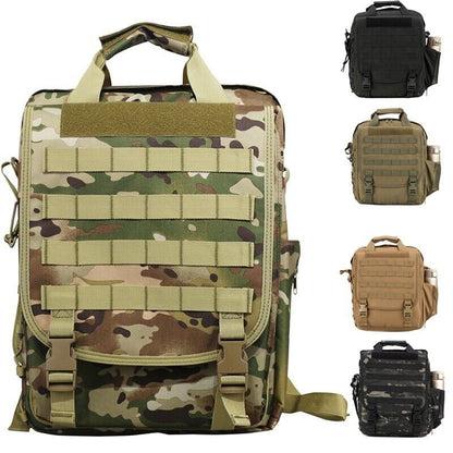 Military Tactical Laptop Backpack Computer Rucksack Camping Hiking Travel Bag