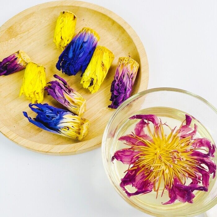 Natural Dried Blue Lotus Buds Blooming Flower Tea 500g