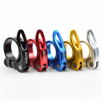Bike Seat Clamp 28.6/30.2/31.8/34.9mm Alloy Aluminum Mountain MTB BMX Road 40g