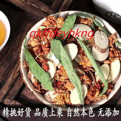 500g Siraitia grosvenorii flower tea 【金龙茶】正宗金龙茶罗汉果花甜叶菊清心肺润茶三和茶肝火旺凉茶