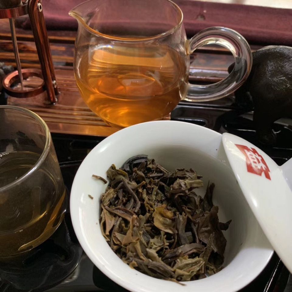 2003 Gold Award Organic Millennium Tree Tuo Pu-erh Tea Raw Ban Zhang Puer 100g