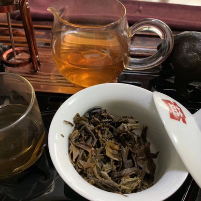 2003 Gold Award Organic Millennium Tree Tuo Pu-erh Tea Raw Ban Zhang Puer 100g