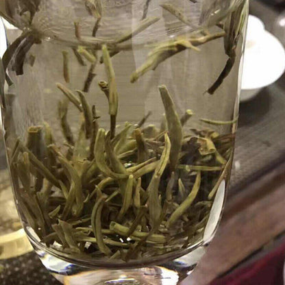 300g Original Silver Needle White Tea Cake Chinese Organic Bai Hao Yin Zhen Tea