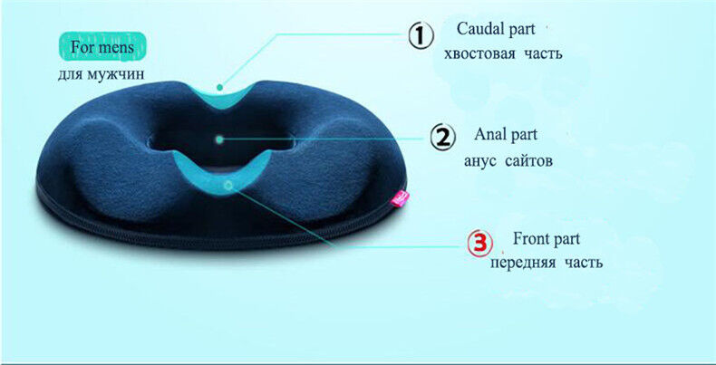 Coccyx Orthopedic Memory Foam Seat Cushion Seat Massage for Shaping Sexy Buttock