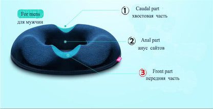 Coccyx Orthopedic Memory Foam Seat Cushion Seat Massage for Shaping Sexy Buttock