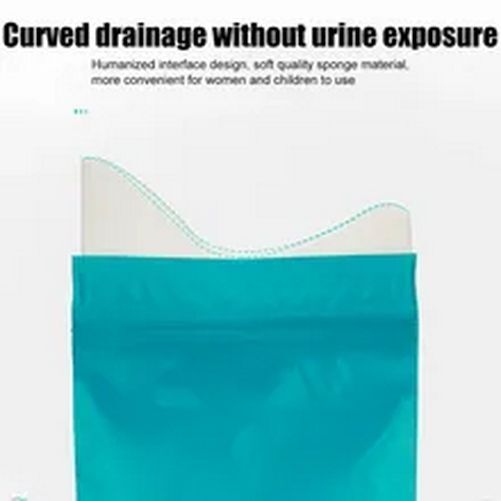 4pcs Easy Take Piss Bags Self Sealing 700ml Travel Mini Mobile Toilet Leak-proof
