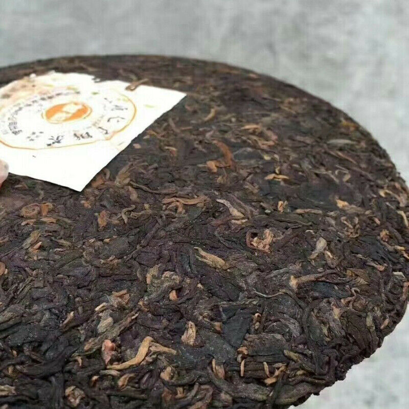 357g Lao Tong Zhi JIA JIA 7598 Anning Haiwan Tea Yunnan Ripe Pu-erh Tea Cake