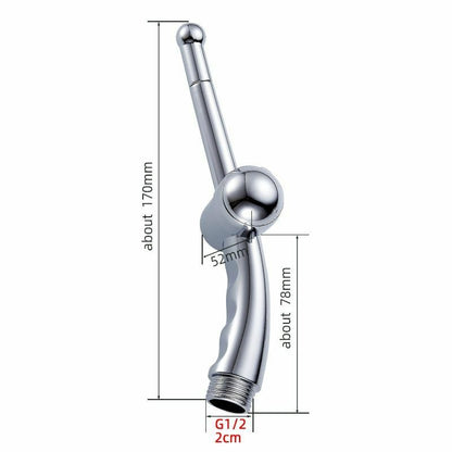 Shower Clean Body Washers Spray Gun Head Push Type Flushing Toilet Bidet Nozzles