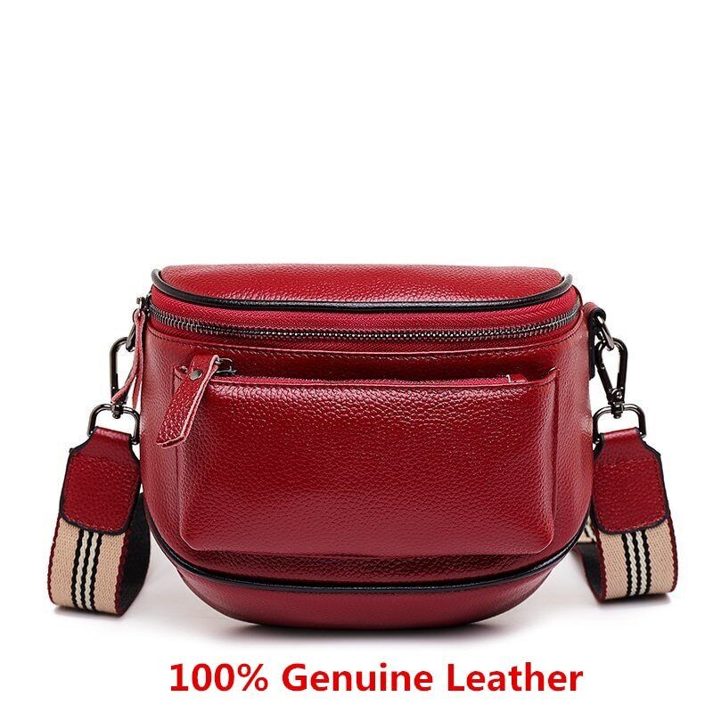 100% Genuine Leather Women Bag Handbags Tote Bag Ladies Shoulder Bags