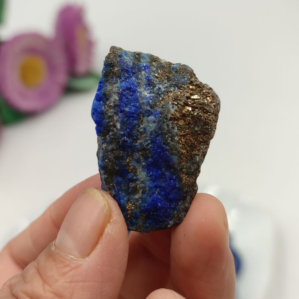 Quartz Crystal Rock Natural Lapis Lazuli Raw Rough Healing Stones Specimen 2-3cm