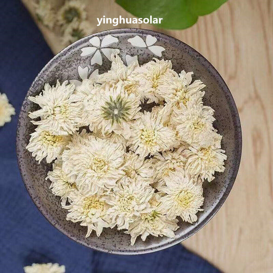 500g DRIED CHRYSANTHEMUM Flower Tea 甲级杭州白菊花特级贡菊花茶 Tonifying Kidney Clear Eyes