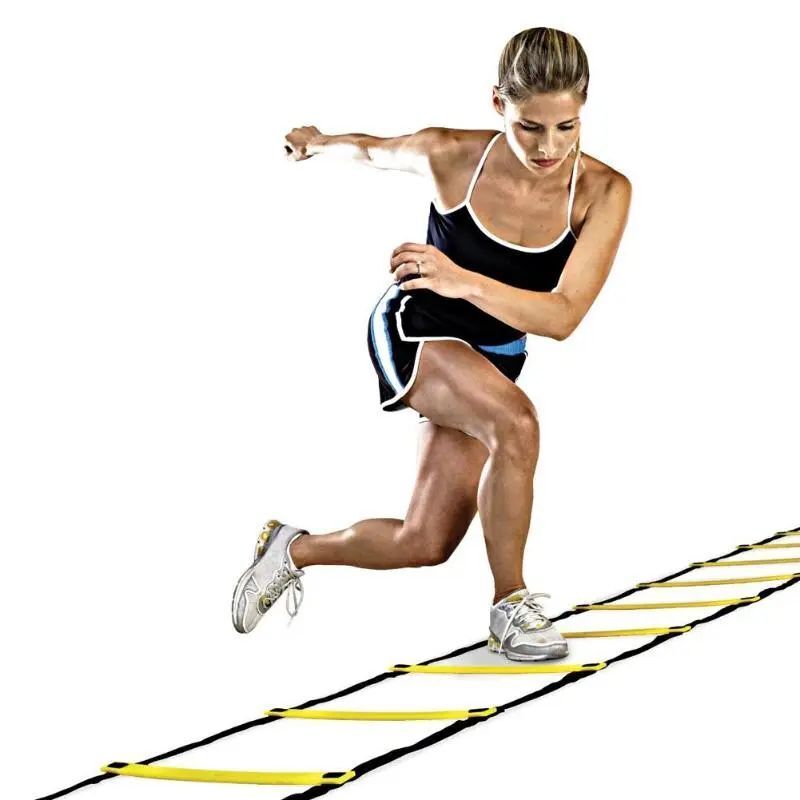 4Styles 5/8/10/11 Rung Nylon Straps Training Ladders Agility Speed Ladder Stairs