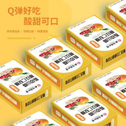 TongRenTang Chenpi Hawthorn Job's Tears Soft Candy 同仁堂陈皮山楂薏仁软糖60g/盒*2pcs 口感软糯