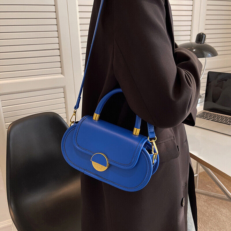 Women Shoulder Bag PU Leather Handbag Girls Tote Bag