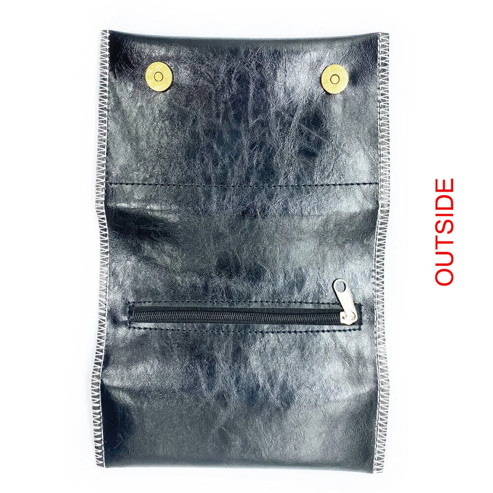 Tobacco Case PU Leather Pouch Bag Case Portable Cigarettes Rolling Pipes Storage