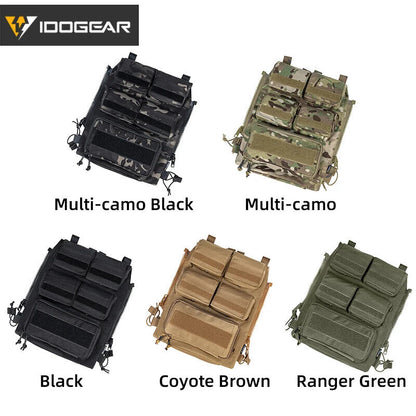 Tactical Pouch Bag Zip On Panel Modular Backpack Pouch