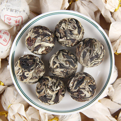 2024 Yue Guang Bai Dragon Pearl White Tea Organic Mini White Tea Loose Leaf