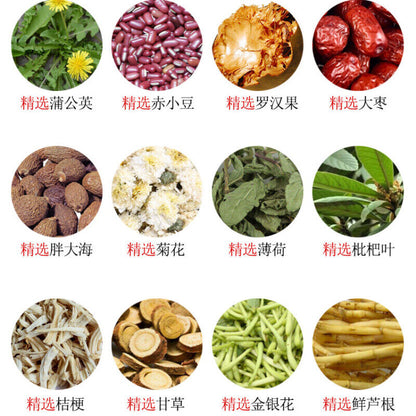Strawberry Chrysanthemum Tea Chinese Assorted Tea Luo Han Guo Loquat Tea 150g