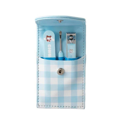 Kuromi My Melody Cinnamoroll Pochacco Portable Nail Clipper Ear Scoop Set