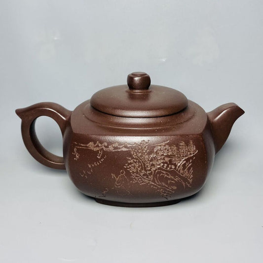 Vintage Chinese Yixing Purple Clay Teapot Zisha Ceremony Teaware Collection Rare