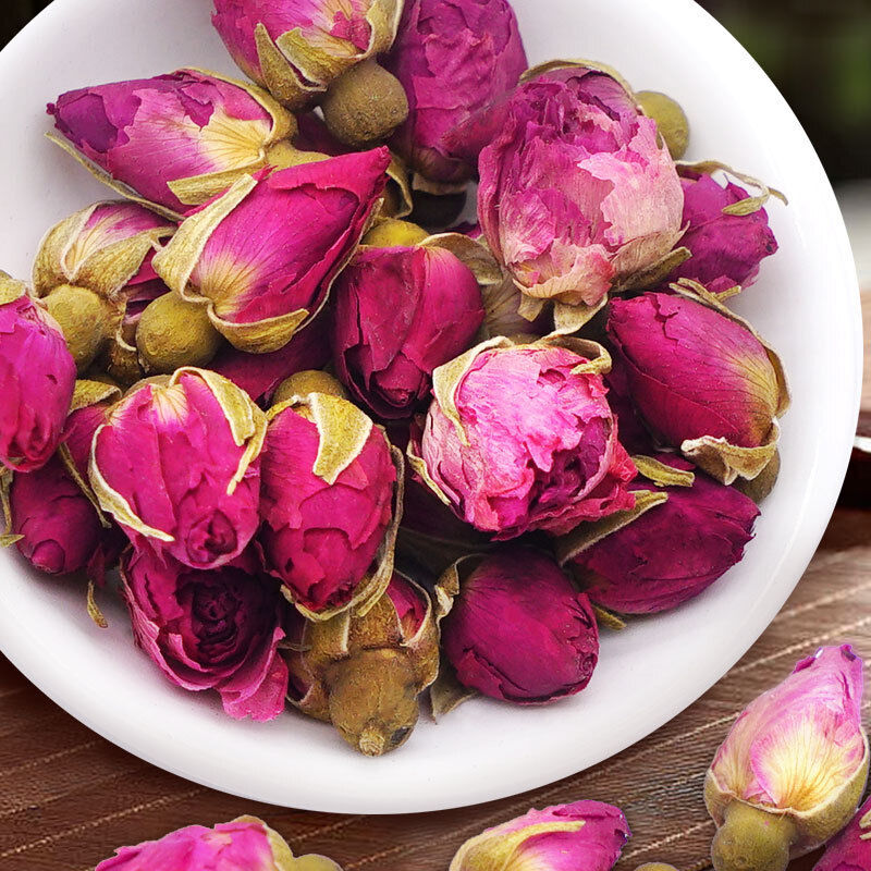 Roses Tea Shandong Roses 60g/jar Pingyin Roses Dried Roses Chinese Herbs